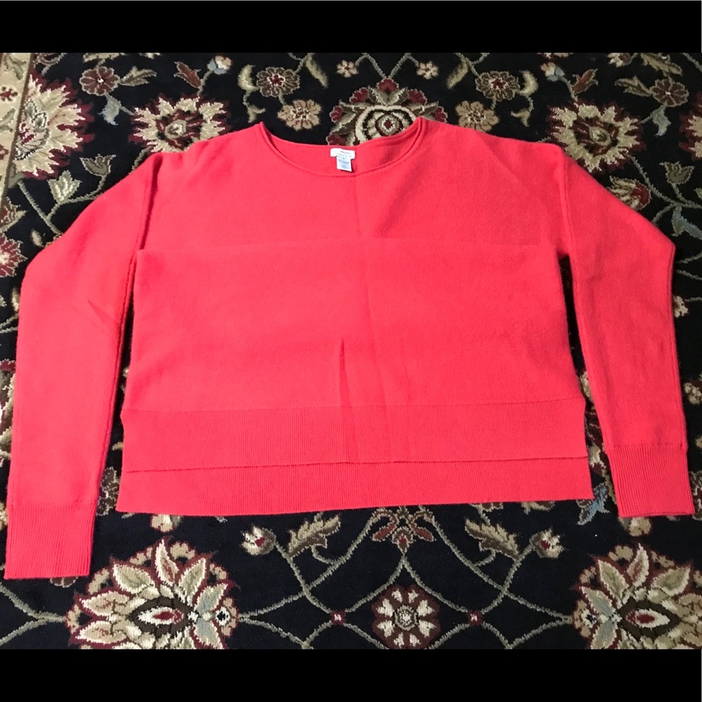 Cashmere Blend Sweater Red